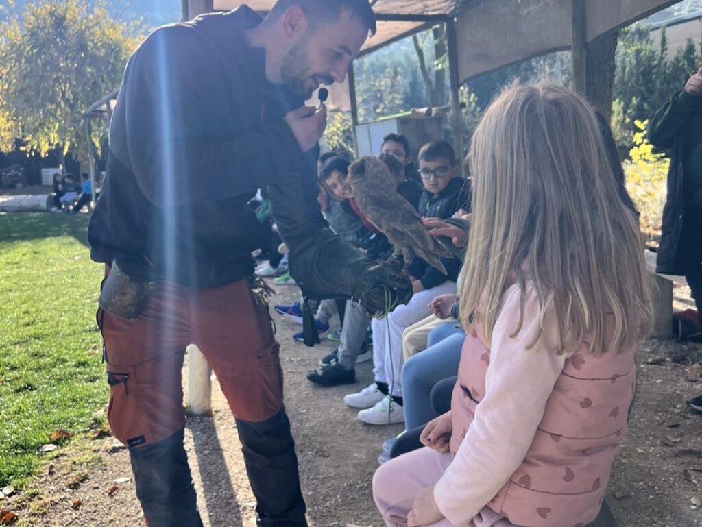 excursion niños primaria colegio tiñosa
