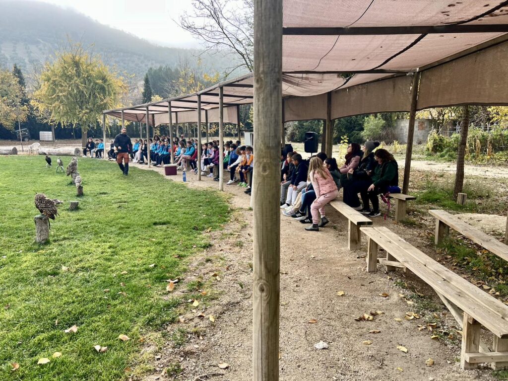 excursion niños primaria colegio tiñosa